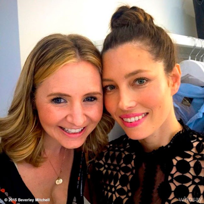 Beverley Mitchell, Jessica Biel